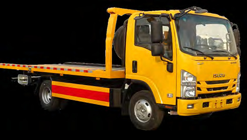 ISUZU KV100 3 tons 4x2 wrecker truck