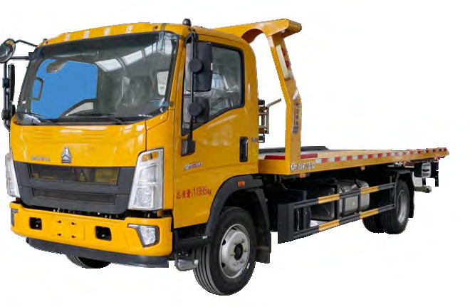 SINOTRUK HOWO 6 tons 4x2 wrecker truck