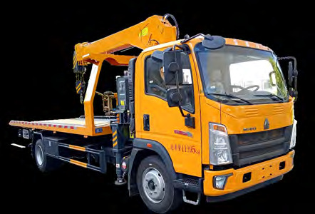 SINOTRUK HOWO 5 tons 4x2 wrecker truck