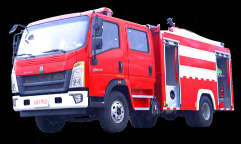 SINOTRUK HOWO 4 ton fire truck