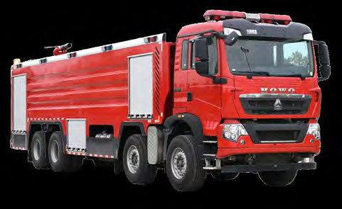 SINOTRUK HOWO 25 ton fire truck