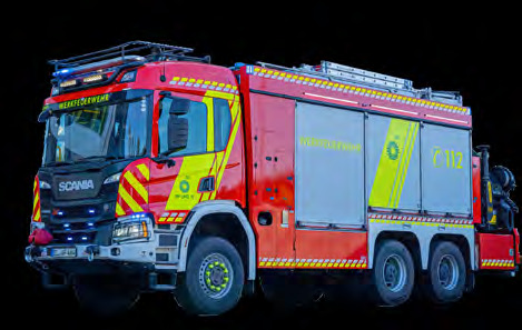 SCANIA 12000L 6x4 Fire Truck