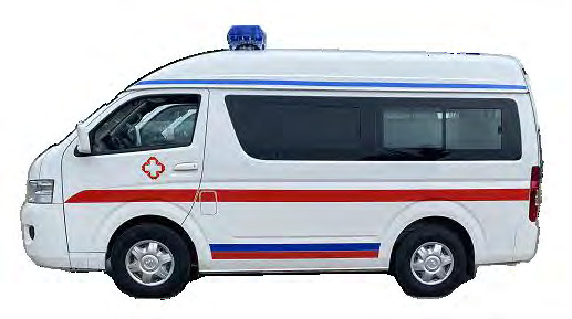 Foton G7 short axle transfer type ambulance