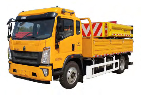 HOWO medium-duty anti-collision buffer truck