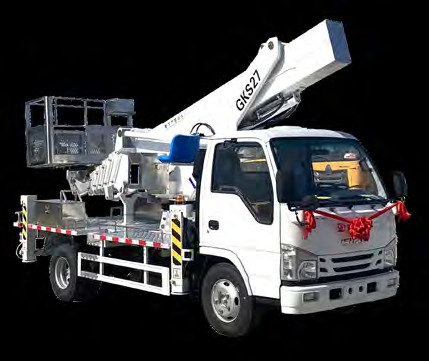 ISUZU 28 meters high altitude operation truck