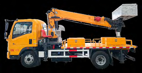 HOWO 20 meters straight-arm bucket truck