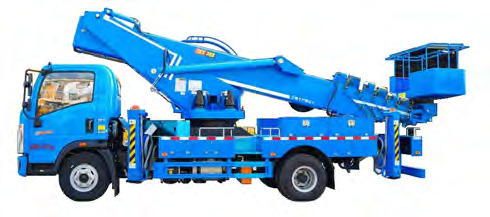 HOWO 36 meters straight-arm high altitude operation truck