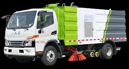 JAC 8 ton High Pressure water sweeper truck