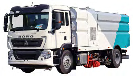 HOWO 18 ton High Pressure water sweeper truck