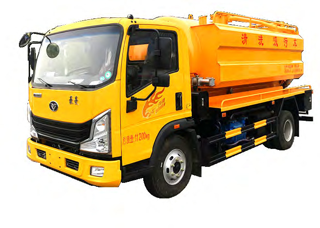 SINOTRUK 10 CBM cleaning vacuum sewage truck
