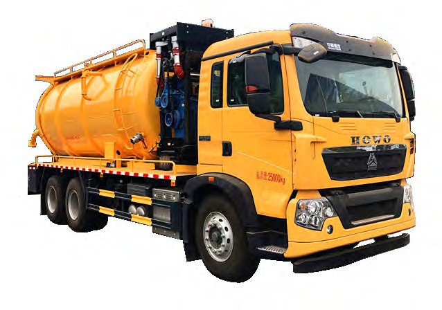 SINOTRUK 21 CBM cleaning vacuum sewage truck