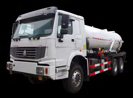 SINOTRUK 20 square sewage suction truck