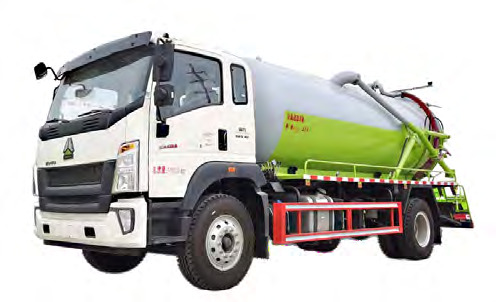 Sinotruk Howo sewage suction truck