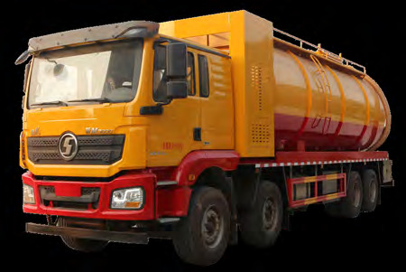 SHACMAN M3000 33 square cleaning sewage suction trucks
