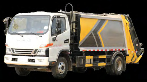 JAC 8 CBM garbage compactor truck