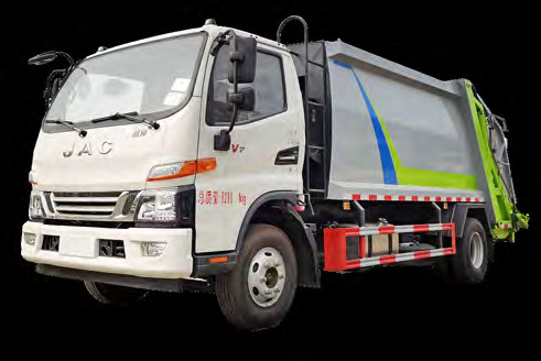 JAC 9 CBM garbage truck compactor