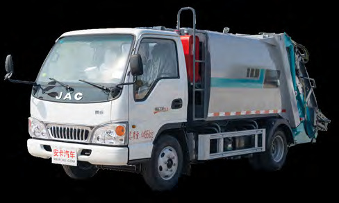 JAC 5 CBM garbage truck compactor