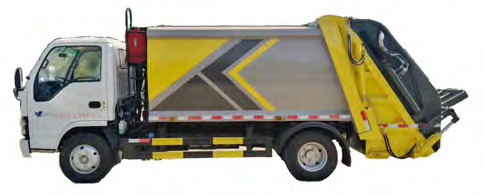 ISUZU 4 ton compact garbage truck