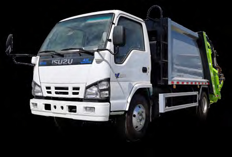 ISUZU 6 CBM garbage truck compactor