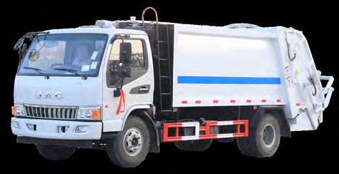 JAC 3 ton garbage truck compactor