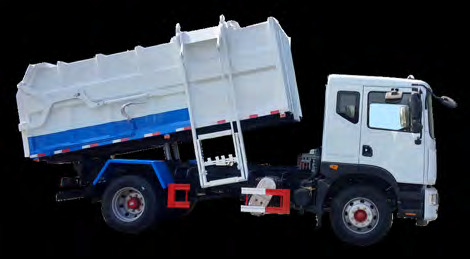 15 CBM side loader garbage truck