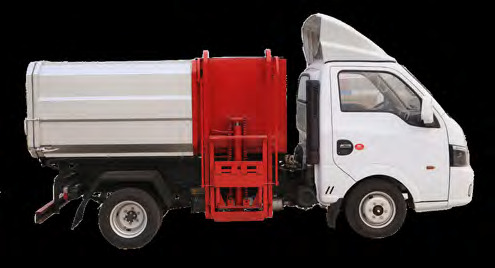 2 ton side loader garbage truck