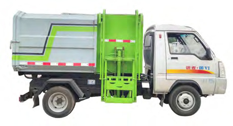 Mini side loader garbage truck