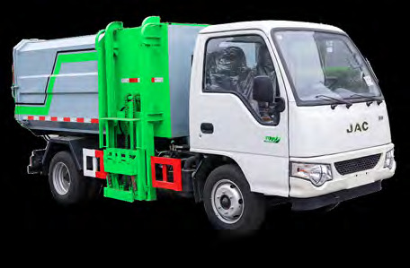 JAC 4 CBM side loader garbage truck