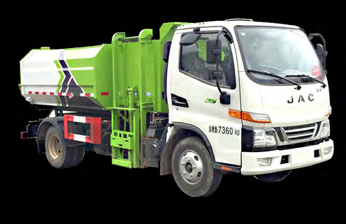 JAC 4 CBM side loader garbage truck
