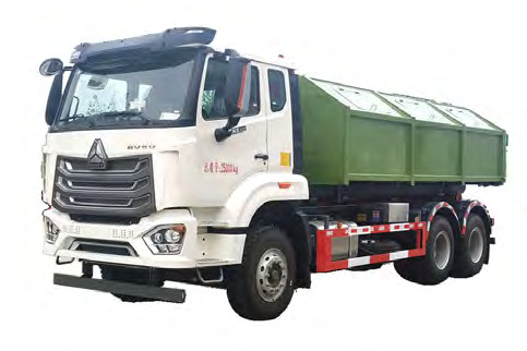 Sinotruk Howo 20 ton hook arm garbage truck