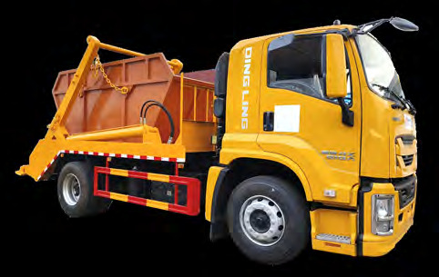 ISUZU swingarm garbage truck