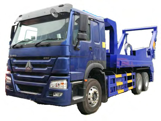 HOWO 10 tons swing arm garbage truck