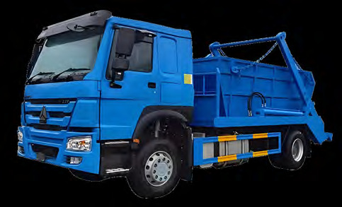 SINOTRUK 10 tons swing arm garbage truck