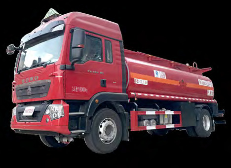 HOWO 13000 liters fuel tank truck