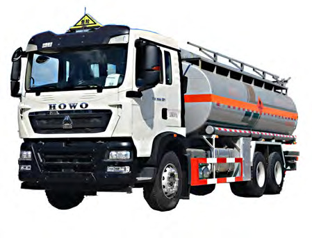 HOWO 21000 liters oil fuel transport tank truck