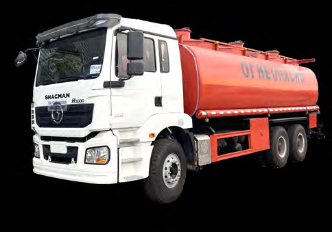 SHACMAN 21000 liters fuel transportation tank truck