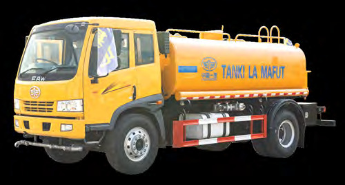 FAW 4x2 10 Cubic Water Tank Truck