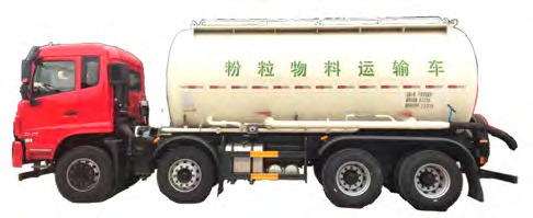 DONGFENG 25 ton bulk cement powder material tank truck