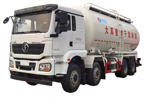 SHACMAN 25 ton bulk dry cement powder tank truck