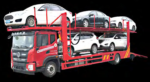 DONGFENG two floor 5 car carrier truck