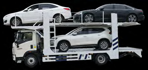 SINOTRUK two floor 4 car carrier truck