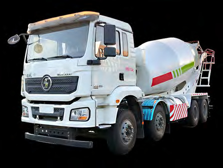 SHACMAN 8x4 concrete mixer truck
