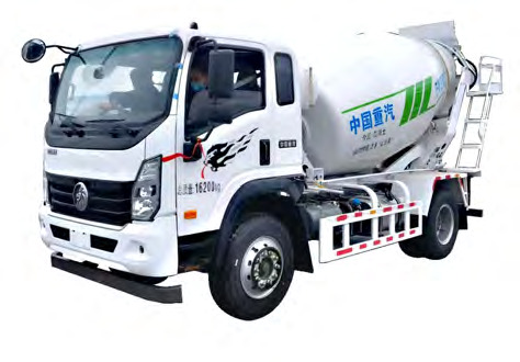 SINOTRUK 4x2 truck mounted mixer truck