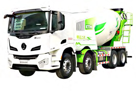 SHACMAN Xuande 8x4 electric mixer truck