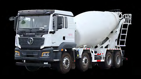 SHACMAN M3000S (8x4) concrete mixer truck