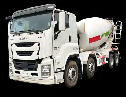 ISUZU 16 cubic mixer truck