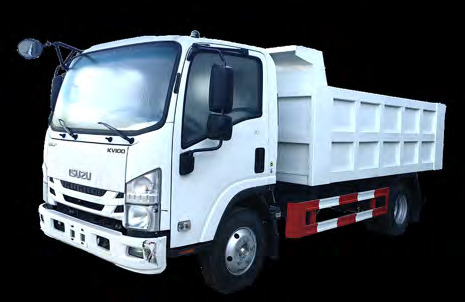 Isuzu kv100 4 ton dump truck
